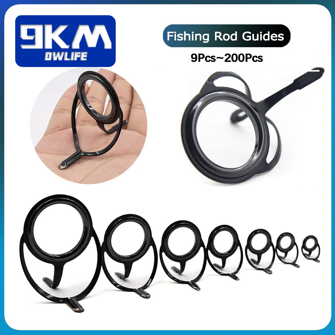 Fishing Rod Spinning - Set joran pancing putar, komponen perbaikan