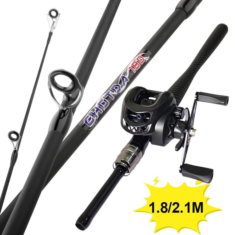 Fishing Rod Combo - Set Pancing Umpan, Joran dan Reel,