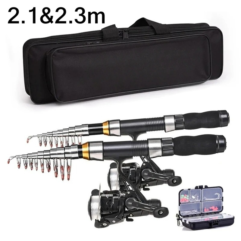 Fishing Rod Combo - BRAVMAK 2.1/ 2.3 m Joran Pancing