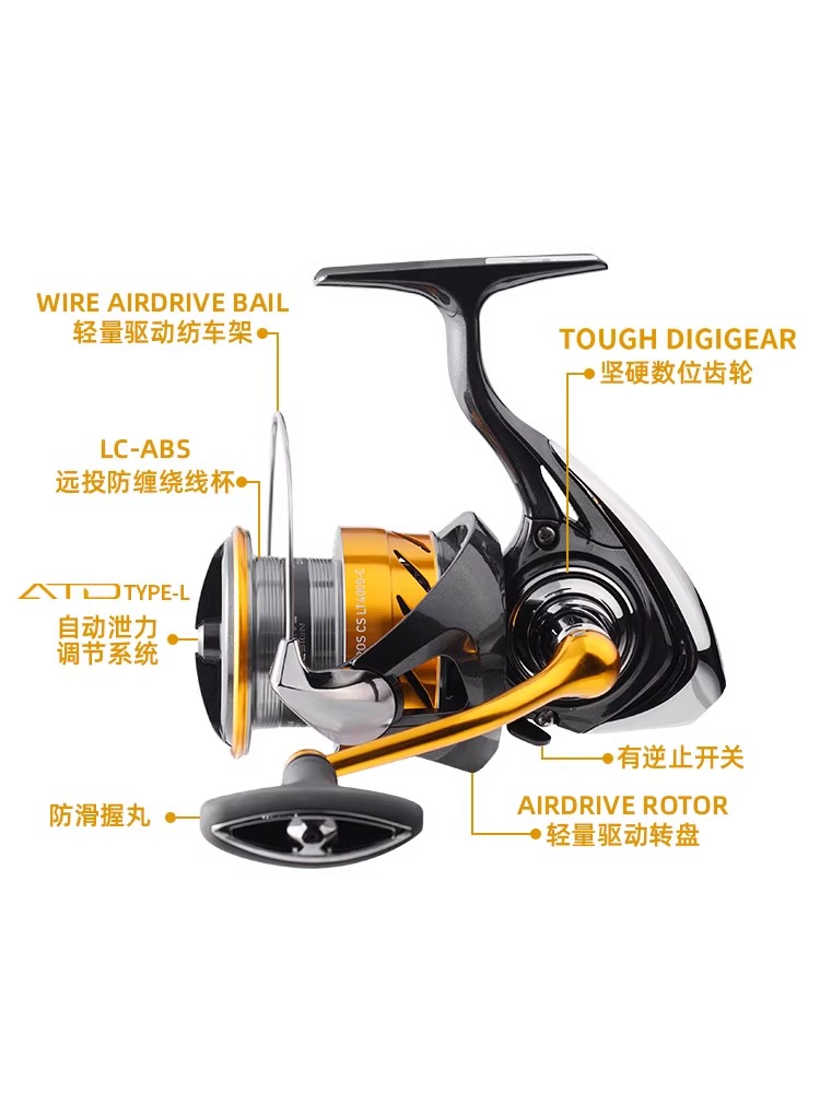 24 DAIWA REVROS CS RIL pancing - Kastking Reel Zephyr ulasan dan harga