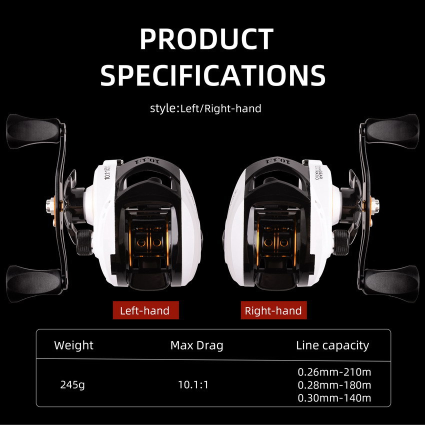 Gulungan Pancing Baitcasting G - Kastking Reel Zephyr ulasan dan harga