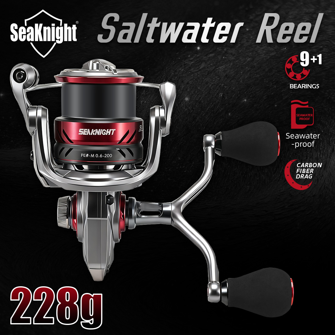 Reel Pancing Spinning SeaKnigh - Kastking Reel Zephyr ulasan dan harga