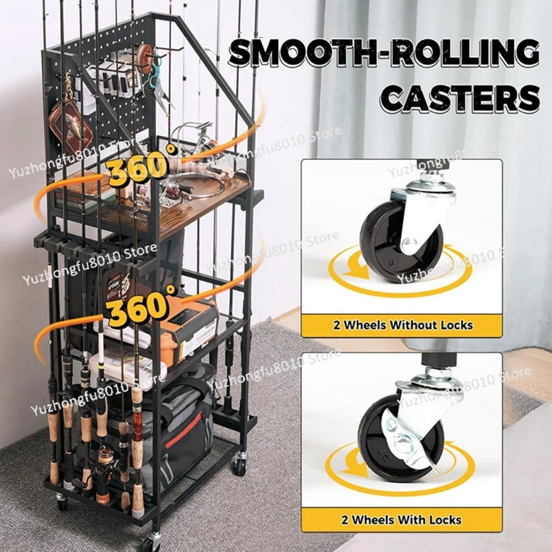 Rak Pancing Asli, Rak Joran da - Fishing Rod Combo ulasan dan harga