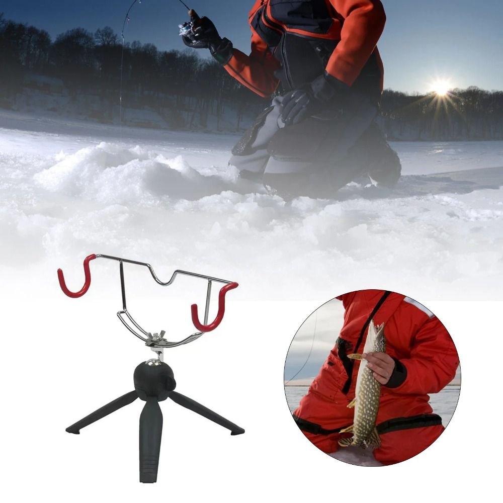360 °   Rak Joran Pancing Es y - Fishing Rod Rack ulasan dan harga