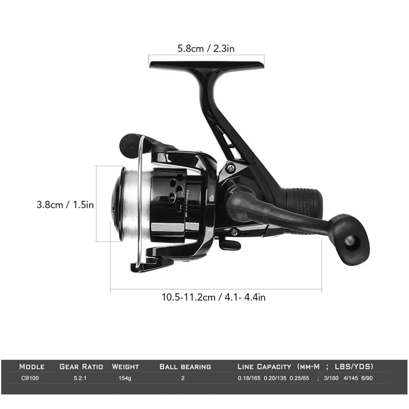 BRAVMAK 2.1/ 2.3 m Joran Panci - Fishing Rod Combo ulasan dan harga