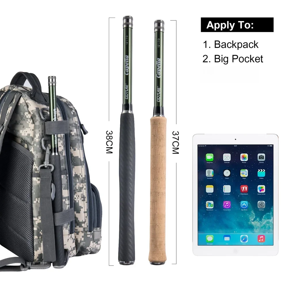 Goture 12FT Kombinasi Joran Pa - Fishing Rod Combo ulasan dan harga
